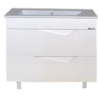 Тумба белый глянец 103 см Bellezza Эйфория 4639118660019