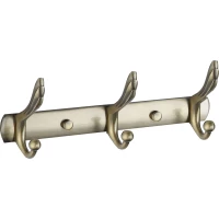 Планка с крючками Savol S-00113C для ванны, бронза