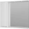 Зеркальный шкаф Brevita Balaton BAL-04090-01-Л 88,2x80 см L, с подсветкой, выключателем, белый матовый - 2