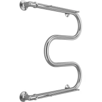 Полотенцесушитель водяной Terminus М-образный с полкой 4620768880346 532x600, хром