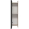 Шкаф одностворчатый Misty Поло О-Пол08020-014По 20x80 см L/R, дуб галифакс/антрацит матовый - 3