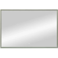 Зеркало Art&Max Arezzo AM-Are-1200-800-DS-FC 120x80 см, с LED-подсветкой, сенсорным выключателем, диммером