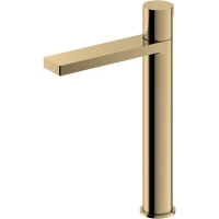 Смеситель для раковины Feramolli Dante OS8822FH CoolStart, золотой матовый