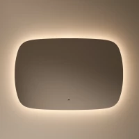 Зеркало Sancos Эра ER1100 110x70 см, с LED-подсветкой, сенсорным выключателем, диммером