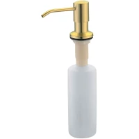 Дозатор для жидкого мыла Zorg ZR-28 BR 350 мл, встраиваемый, для кухни, бронза