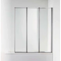 Шторка для ванны 100 см Bravat Alfa BG100.5320A прозрачное