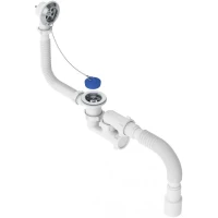 Слив-перелив для ванны Niagara V255-TL пробчатый, хром