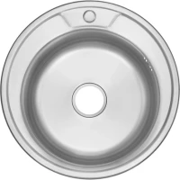 Кухонная мойка IDDIS Basic BAS51S1I77 51x51 см, сатин