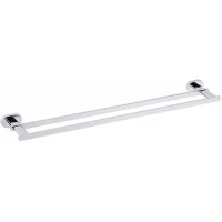 Полотенцедержатель двойной 65 см Bemeta Oval 118404051