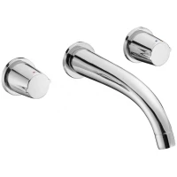 Смеситель для раковины Jacob Delafon Elevation E18872-CP встраиваемый, без донного клапана, хром