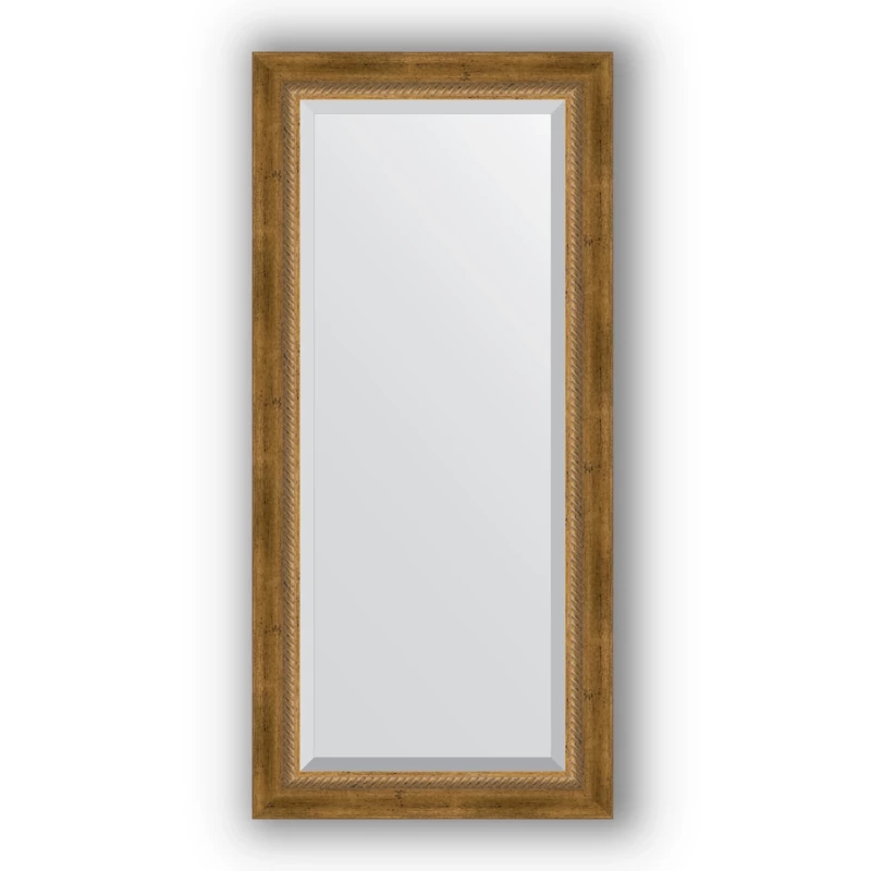Зеркало 53x113 см состаренное бронза с плетением Evoform Exclusive BY 3484