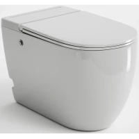 Напольный унитаз с сиденьем микролифт с импульсным смывом Grossman GR-PR-5502