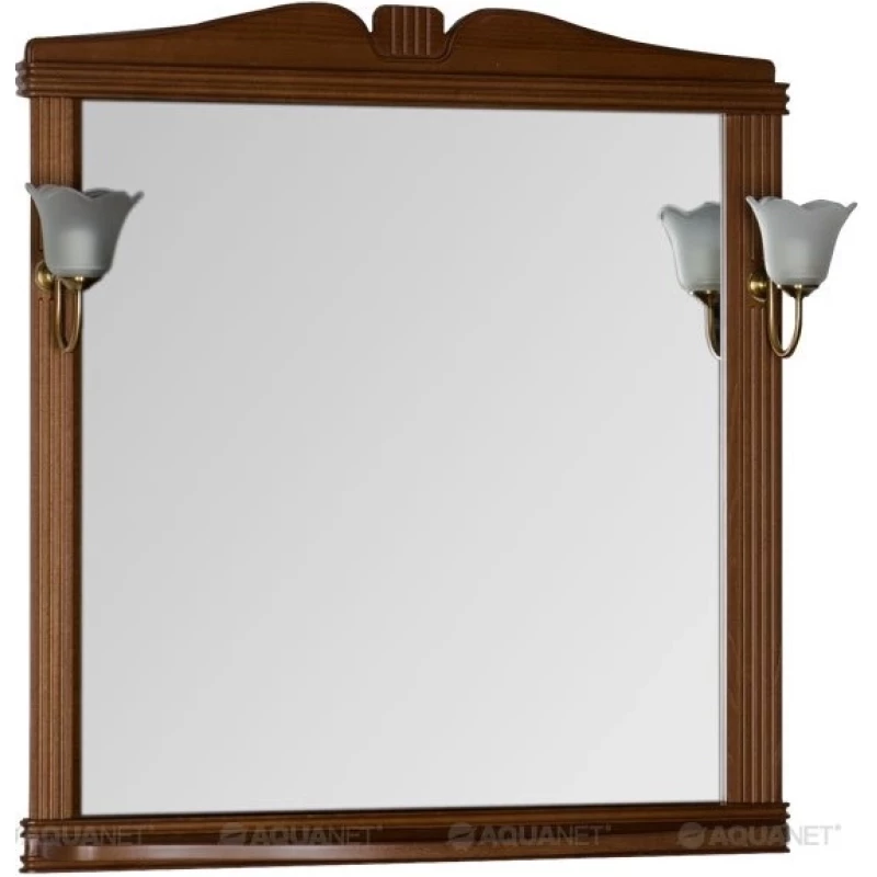 Зеркало 92,9x99,2 см орех Aquanet Николь 00180518
