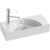 Раковина Jacob Delafon Odeon Rive Gauche EGO112-55-00 50x22,5 см L, рукомойник, белый