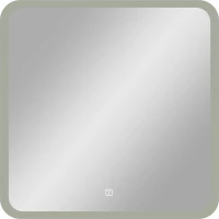 Зеркало Reflexion Blink RF6040BK 60x60 см, с LED-подсветкой, сенсорным выключателем, диммером