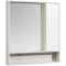 Зеркальный шкаф 80x91 см белый глянец/дуб крафт Акватон Флай 1A237702FAX10 - 1