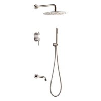 Душевой комплект 300 мм Boheme Uno 464-2-NB