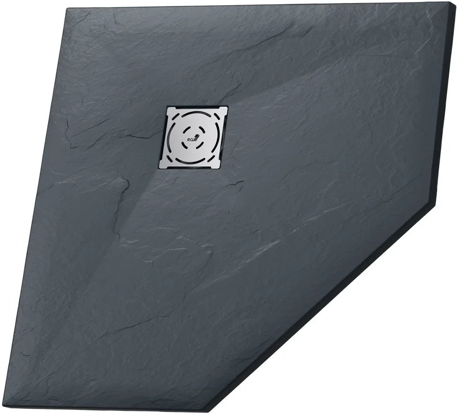 Душевой поддон из литьевого мрамора 80x80 см RGW Stone Tray ST/T-0088G 16155088-02