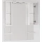 Зеркальный шкаф 90x109,6 см белый глянец Style Line Энигма ЛС-00000174 - 3