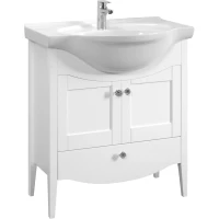 Тумба белый матовый 70,5 см Belux Афины Н 75-01 4810924260611