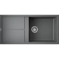 Кухонная мойка Omoikiri Tetogranit Sumi 100-PL 4993659 100x50 см, платина