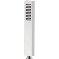 Душевая лейка Boheme Qubic 421-2-NB 38 мм, 1 режим, никель матовый