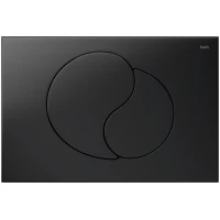 Кнопка смыва IDDIS Unifix UNI02MBi77 для инсталляции, черный матовый