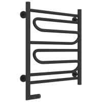 Полотенцесушитель электрический 600x500 темный титан муар МЭМ левый Сунержа Элегия 2.0 15-5218-6050