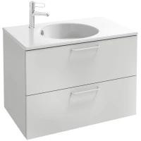 Тумба белый глянец 80 см Jacob Delafon Odeon Rive Gauche EB2522-R6-G1C