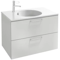 Тумба белый глянец 80 см Jacob Delafon Odeon Rive Gauche EB2522-R5-G1C