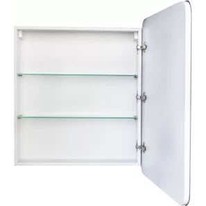 Изображение товара зеркальный шкаф 65x80 см белый r style line каре сс-00002336