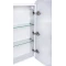 Зеркальный шкаф 65x80 см белый R Style Line Каре СС-00002336 - 5