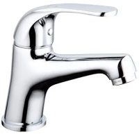 Смеситель для раковины Gappo G1035 с донным клапаном, хром