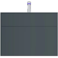 Тумба графит матовый 80,8 см Am.Pm Inspire 2.0 M50AFHX0803GM