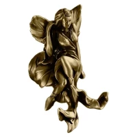 Крючок Art&Max Fairy AM-0982-B двойной, для ванны, бронза