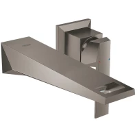 Смеситель для раковины Grohe Allure Brilliant 19783AL0 встраиваемый, без донного клапана, темный графит матовый