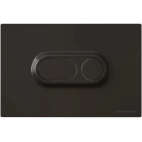 Кнопка смыва Artceram Atelier 702.000.17 для инсталляции, черный матовый