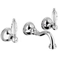 Смеситель для раковины Webert Alexandra AL750404015 встраиваемый, без донного клапана, хром