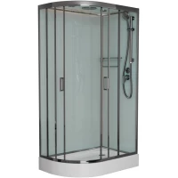 Душевая кабина 100x80x220 см Frank F418R Brilliant 165009 прозрачное