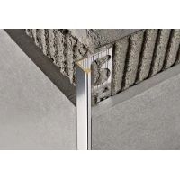 Профиль Г-обр.латунь хромиров.8мм 2,7м PTOC 08