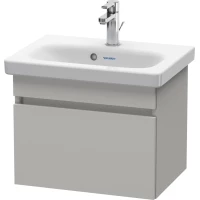 Тумба бетонно-серый матовый 50 см Duravit DuraStyle DS630300707