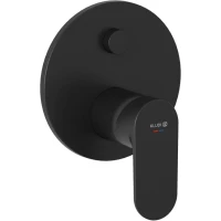 Смеситель для ванны Kludi X1 327593975 встраиваемый, черный матовый