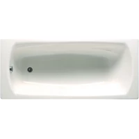 Ванна стальная Roca Swing 2201E0000 170x75 см, с отверстиями под ручки, антискользящим покрытием, белый