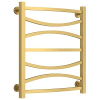 Полотенцесушитель водяной 600x500 золотой матовый Сунержа Ажур 032-0255-6050