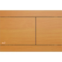 Кнопка смыва AlcaPlast Wood FUN-BEECH для инсталляции, бук