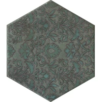 Декор Kerama Marazzi Гроссето зелёный 20x23,1 VT\B560\SG23037N