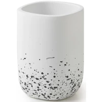 Стакан для зубных щеток Gedy Layla LL98(02) настольный, белый матовый