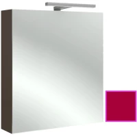 Зеркальный шкаф левосторонний малиновый 60x65 см Jacob Delafon Odeon Up EB795GRU-R3