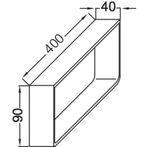 Изображение товара полотенцедержатель jacob delafon parallel eb506-bme