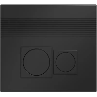 Кнопка смыва Grossman Cosmo 800.T1.02.210.210 для инсталляции, черный матовый